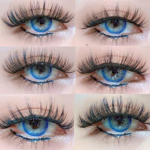 NEW 10 pair 20mm lash Mink Eyelashes Clear Band Eye Lashes Crisscross Transparent Band False Eyelashes Dramatic Lashes Handmade