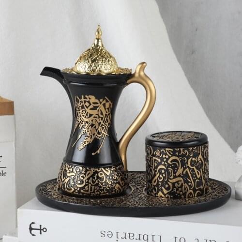 Newest Incense Burner Set Arabic Middle East European Bakhoor Incense Burners Holder Home Decorative Ornament Crafts 3 In 1