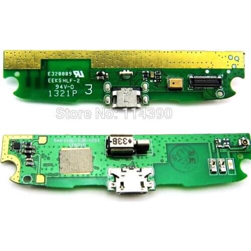 New USB Charging Charge Connector Microphone PCB Board Repair Part for Lenovo S820 HIGH QUALITY