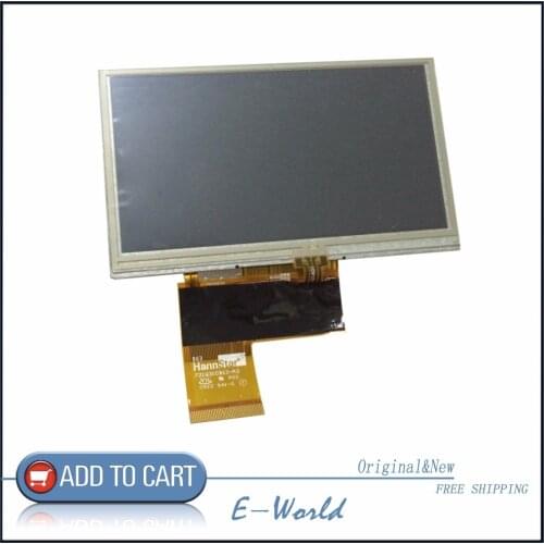 Original and New 4.3inch LCD screen 721Q31OB63-A2 721Q31OB63 721Q310B63-A2 for GPS Free Shipping