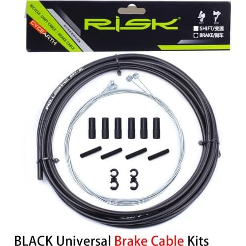 Basic Universal Brake/Shift Derailleur Cable Line Housing MTB Road Bike Bicycle Gear Front Rear Inner Outer Replacement Wire Set