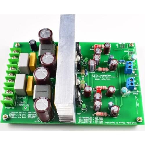 L20DX2 IRS2092D 250W*2 8R Stereo IRAUDAMP7S Power Amplifier board finished