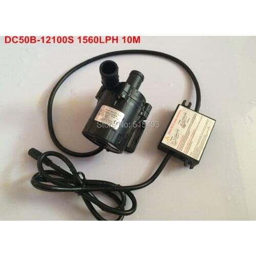 High Pressure Pumps, 1560LPH 10M High Lift, 5-12V DC Submersible Small Water Pump, Brushless DC Motor Driven, For Hot Water
