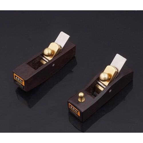 Leather Peeling Planer DIY Hand Tool Curved Bottom Thinner Ebony Leather Cutting Planer Shoveling Knife