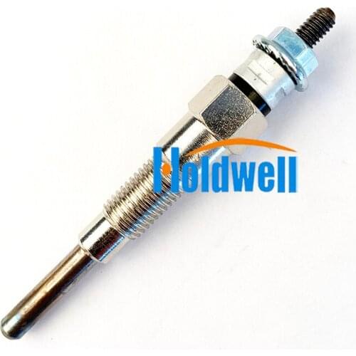 Glow Plug 16851-65510 16851-65512 for Kubota B1700D B21 B2100D B2400D BX2230D D722 D902 D905 KX018-4 KX41-3