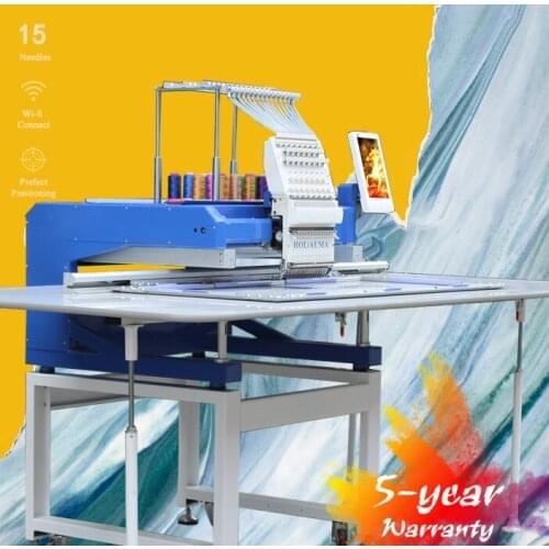 New HOLiAUMA computer embroidery machine price cording sequin flat mixed embroidery machine