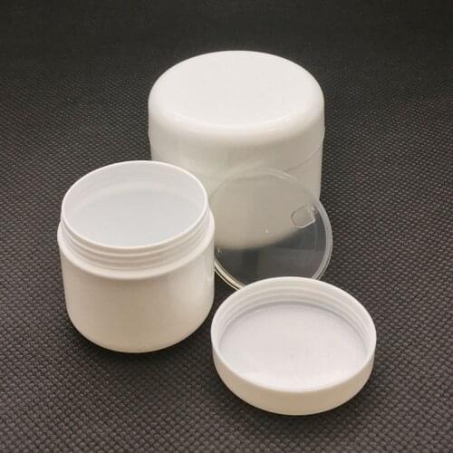10Pcs 10g/20g/30g/50g Plastic Empty Makeup Jar Pot Refillable Sample bottles Travel Face Cream Lotion Cosmetic Container
