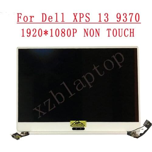 13.3" Original For Dell XPS 13 9370 P82G001 LCD Non Touch Screen assembly display 1920*1080 FHD Fully Tested