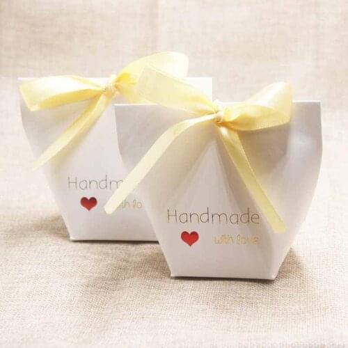 5pcs Best Wishes Wedding Favourate My Love Gift Halloween Festival Box Gift Box Thanks goodie bags gift bag handmade box