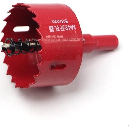53mm 2.09" Bi-Metal Wood Hole Saws Bit for Woodworking DIY Wood Cutter Drill Bit