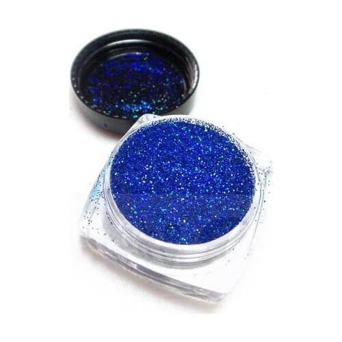 5g/jar Heart of the Ocean Holographic Glitter Ultra Fine .008, resin supplies, rainbow glitter, loose glitter, nail glitters