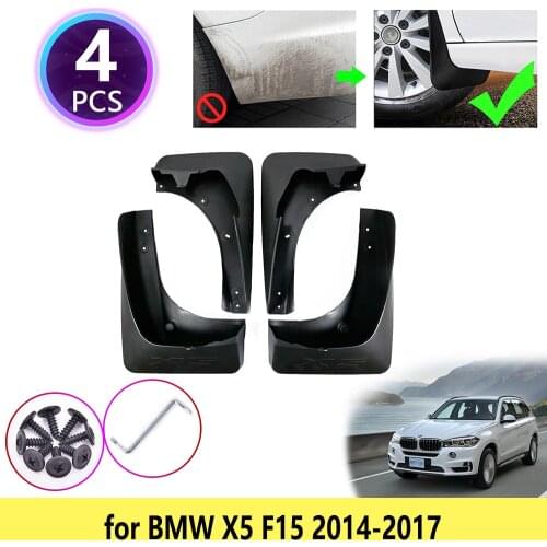 For BMW X5 F15 2014 2015 2016 2017 Mudguards Mudflap Fender Front Rear Mud Flaps Splash Guards Wheel Universal Car Accessories