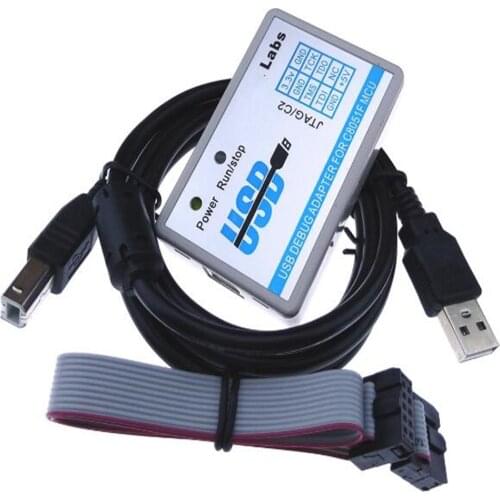 C8051F emulation downloader Writer U-EC6 USB downloader JTAG/C2 new version