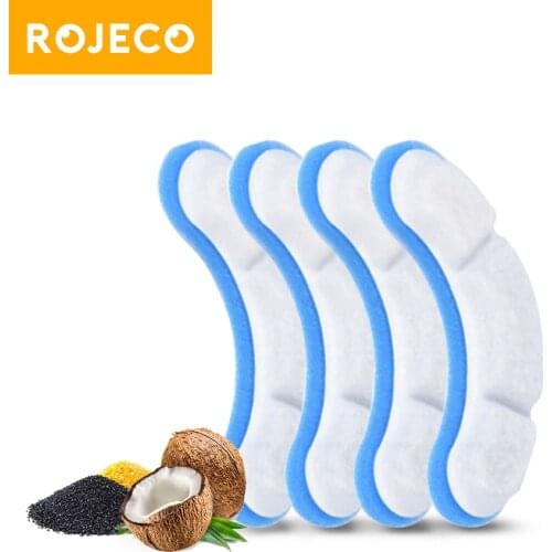 ROJECO Replacement Filter For Cat Water Fountain Activated Carbon Water Charcoal Filter For Cats Pet Automatic Drinking Fountain