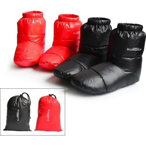 1 Pair Fleece Thermal Shoe Covers UltraLight Cycling Skiing Outdoor Camping Waterproof Warm Overshoe Covers Camping Accessories