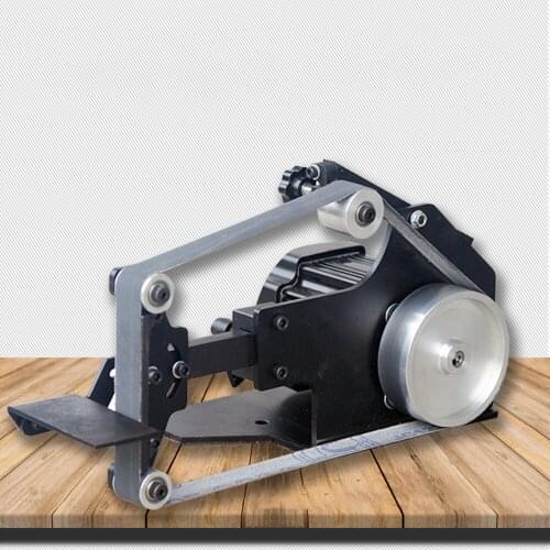 Belt Machine with Brush Woodworking polishing machine 25-35mm width Fixed angle sharpening machinesh 1 set