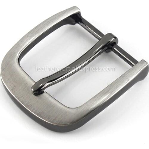 1pcs Metal 35mm Belt Buckle Middle Center Bar Single Pin Buckle Leather Belt Bridle Halter Harness Fit for 32mm-34mm belt
