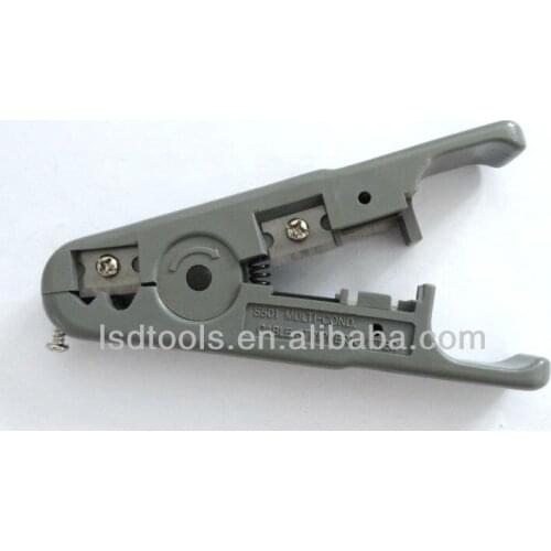 Mini LS-S501A cable stripper for stripping RG cable utp/stp wire from3.2mm-9mm max easy wire stripper