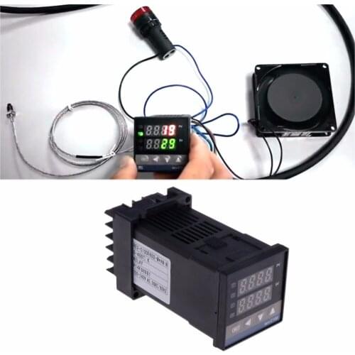 PID Digital Temperature Controller REX-C100(M) 0 To 400 Celsius K Type Relay Output Test Tools