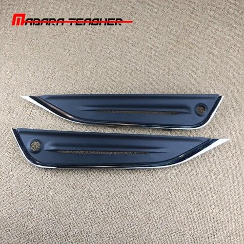 Fog Light Trim - Black with Chrome Moulding 31323852 31323853 For VOLVO S60 S60L V60 Cross Country 2014 2015 2016 2017 2018