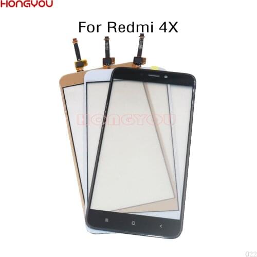 Touch Screen Sensor LCD Display Digitizer Front Outer Glass Front Panel 5.0" For Xiaomi Redmi 4X