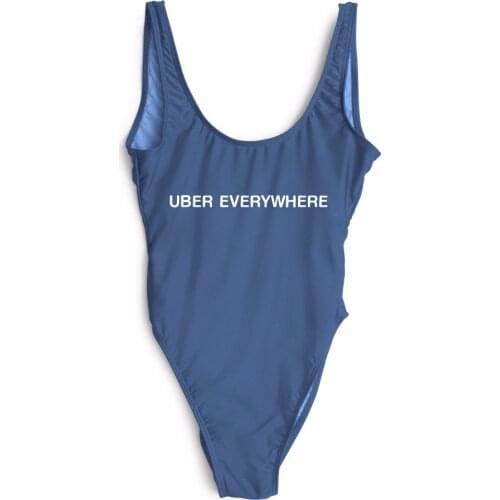 UBER EVERYWHERE girls one piece Stretch Ladies women bodysuit high cut bathing suit jumpsuit Mesh Bodysuit Leotard Lingerie
