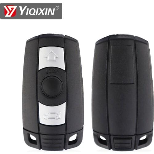 YIQIXIN 3 Button Smart key Case shell Cover For BMW E60 E90 E92 E70 E71 E72 E82 E87 E88 E89 X5 X6 For 1 3 5 6 Series Uncut Blade
