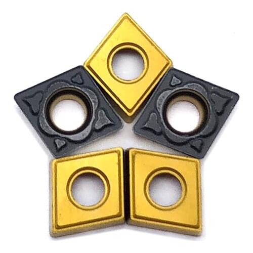 20PCS CCMT060204 PM 4225 Internal Turning Tool ccmt 060204 Cermet Grade Carbide Inserts Lathe Cutter Tools Turning Insert