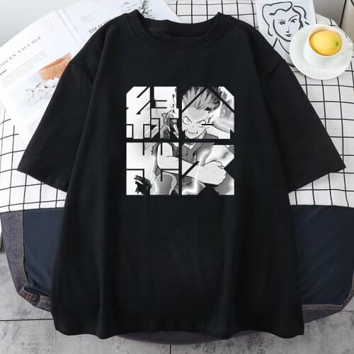 My Hero Academia All Might Print T Shirts Women Fashion Summer Loose Casual Streetwear Tee Shirts Female Japan Anime Clothing