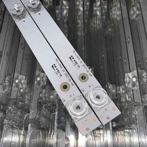 10PCS/SET Original QUALITY MS-L1543 V2 light bar CX550DLEDM MS-L1543 V2 A3 53CM 6V 188-192LM CX550DLEDM Backlight