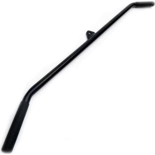 120CM T-bar Handle DIY Pulley System Cable Machine Attachment Pulldown Rowing Bar Biceps Triceps Back Workout Straight Bar