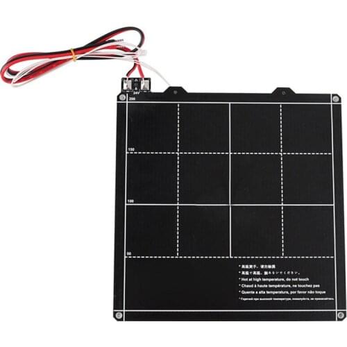 3D Printer Magnetic Heated Bed Heat Conductivity 24V 3D Printer Parts for Prusa i3 Anet JR Deals