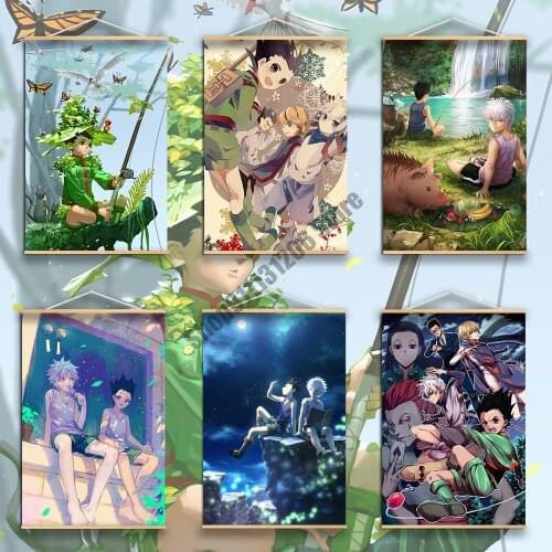 5D DIY Diamond Painting HUNTER X HUNTER Anime Diamond Embroidery Full Square Drill Cross Stitch Kits Wall Art Home Decoration