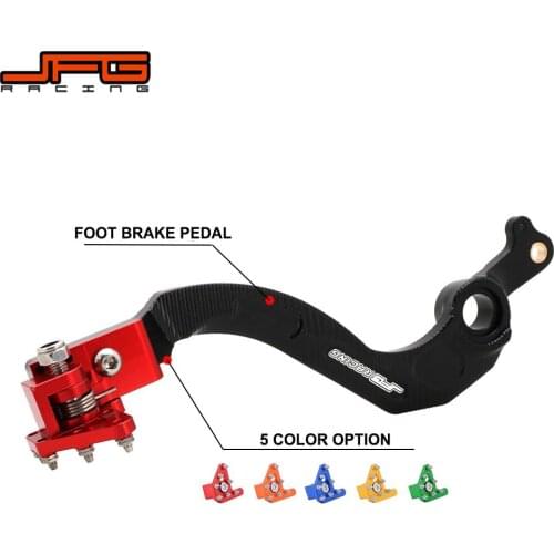 Motorcycle CNC Aluminum Rear Foot Brake Pedal Lever For HONDA CRF250R 2004-2020 CRF450R 2005-2020 CRF450RX 17-20 CRF250RX 19-20