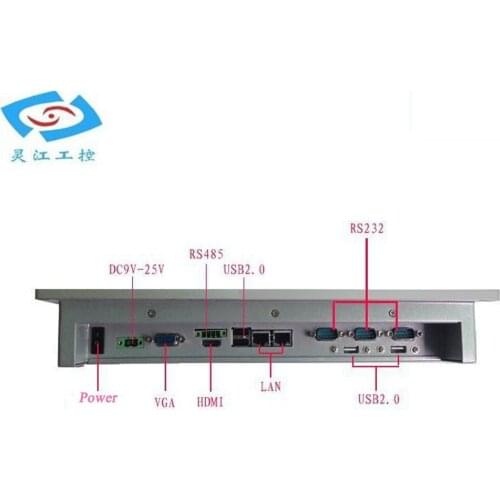 Vehicle-mount Panel PC 32G SSD 2G RAM monitor for pc