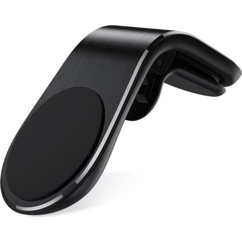 Car phone holder Rotating bracket aromatherapy metal car mounted magnetic suction bracket IPhone Accessories