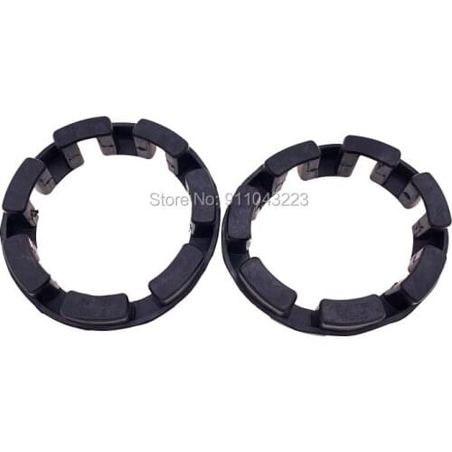 Free shipping 4pcs/lot NOR-MEX148-10 black rubber coupling element buffer damper
