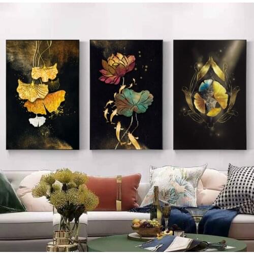 Nordic Restaurant Decoration Painting Bedroom Poster Mural Sofa Background Wall Oil Painting living Room Landscape Painting