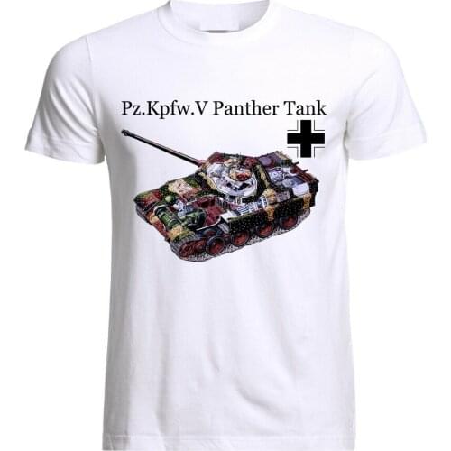 PzKpfw 5 Panther Tank Panzer Armure WW2 Army was Wehrmacht T-Shirt
