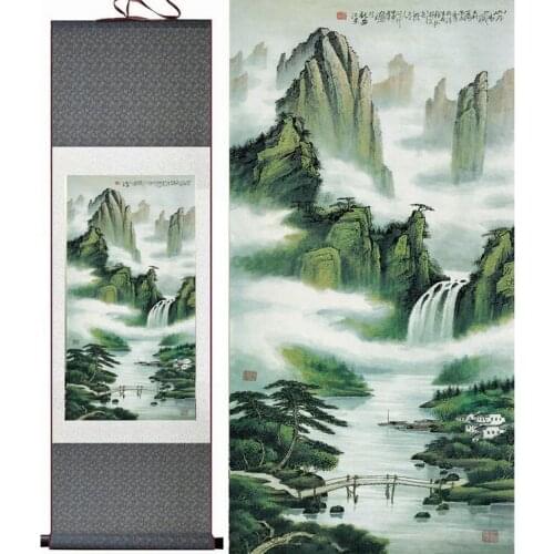 Hotsale landscape art painting Chinese traditional art painting China ink painting fashion painting