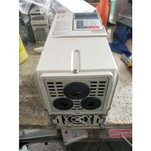 F7 5.5KW 380V CIMR-F7B45P5 Inverter, used one , 90% appearance new , test goods , free shipping