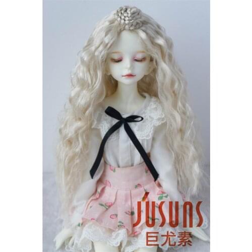 JD097 1/6 1/4 1/3 Ballet synthetic mohair wig size 6-7inch 7-8inch and 8-9 inch fashion BJD doll accessories