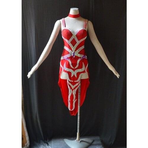 KAKA-NL15124,Women Dance Wear,Pear Beading Latin Dress,Salsa Dress Tango Samba Rumba Chacha Dress,women dance dress