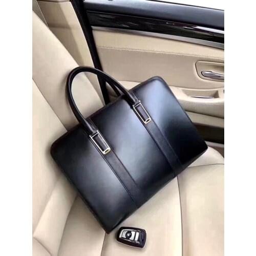 With super star aura fashion mens business bag