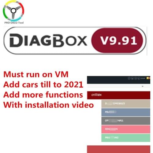 Lexia 3 Lexia 9.68 Diagbox V9.68 PP2000 Software for Lexia 3 FW921815C Diagbox 9.68 for Citroen for Peugeot Car