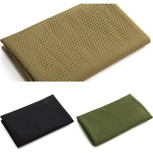 Outdoor Tactical Military Camo Fish Mesh Scarf Army Veil Sniper Neckerchief Unisex Bandana Neck For Camping Hiking Hunting