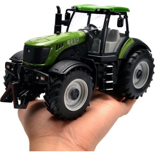 High quality 1:30 tractor die cast alloy model,simulated metal sound and sliding engineering toy model,free shipping