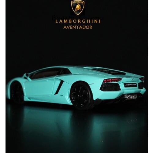 WELLY 1:24 Lamborghini Aventador LP700 sports car simulation alloy car model crafts decoration collection toy tools gift