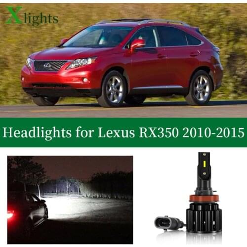 Xlights Led Headlight Bulb For Lexus RX350 2010 2011 2012 2013 2014 2015 Low High Beam Canbus Headlamp Lamp Light Accessories
