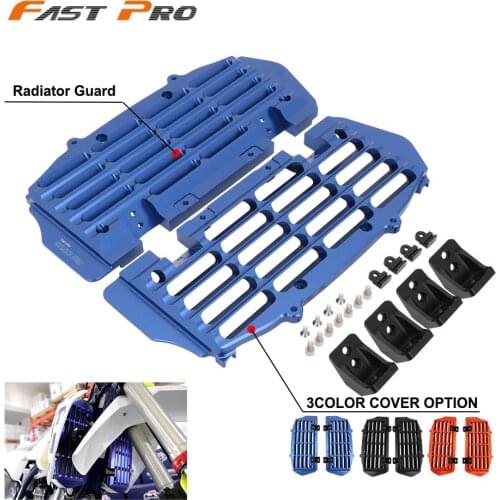 Radiator Guard Grill Cover Protector Grille For Husqvarna TC TE TX FC FE FX 125 250 300 350 400 450 For KTM EXC SXF SX XC 17-21